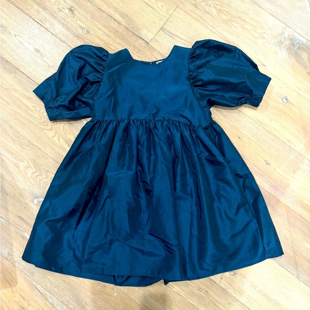 NWT Kika Vargas x Target navy babydoll dress M